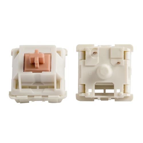 ROZELLA HOME Holy Panda Tactile Switches 67g Pre Lubed 3Pin MX for Gaming Mechanical Keyboard Hot Swap RGB DIY with Switch Puller (35 PCS)