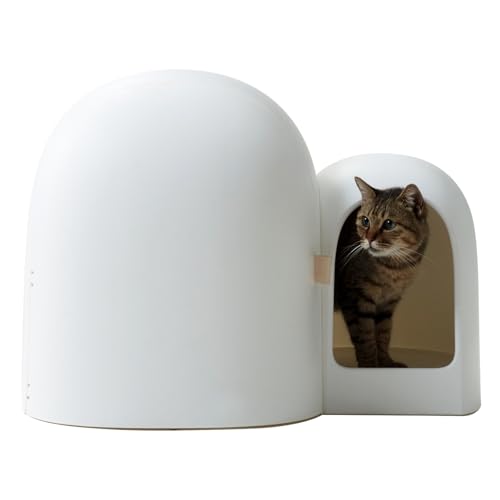 MS!MAKE SURE Covered Cat Litter Box