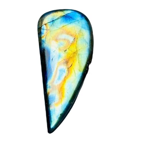 Pierre de labradorite naturelle cabochon en vrac pour fabrication bijoux DIY
