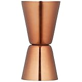 NÜTZLICHE INFORMATIONEN: Die Maße des Cocktail-Jiggers betragen 4,5 x 4,5 x 8,5 cm. Er hat 12 Monate Garantie