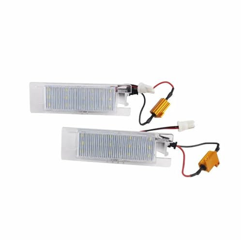 Luz de placa de matrícula LED sin error CANBUS para Astra y Corsa 2