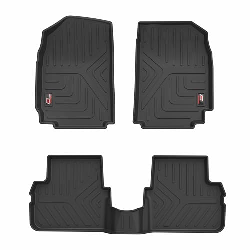 Image of GFX TPV Premium 3D Life Long Car Floor Mats Compatible with Citroen C3 (2022) Onwards, Black