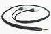 4.4mm to Dual XLR Male Balanced Audio Headphone Adapter Silver Plated Cable 3 FT 1M