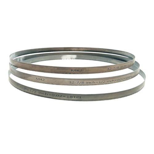 Lame de scie à ruban M42 835mm résout les problèmes de surchauffe sur métaux durs