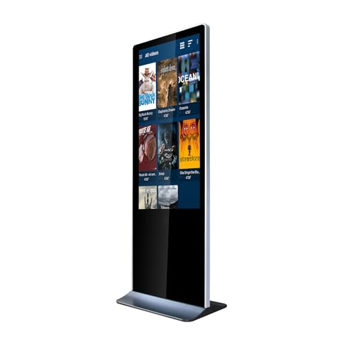 KIMEX - Affichage Dynamique - Totem vidéo - écran Tactile 55