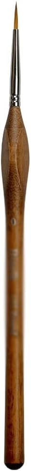 Hair Wood Handle Watercolor Artist Acrylic Art Supplies Paint Brush,D-1,D-1