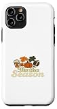 Cozy Autumn Vibes | Fall Coffee Pumpkin Season Graphic Case for iPhone 11 Pro