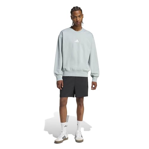 Image of adidas Mens Cotton M Feelcozy Swt Crew Neck Sweatshirt