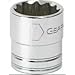 KDT80765 KD Tools 1/2" Drive 6 and 12 Point SAE Standard Length Sockets