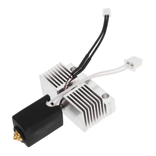 Gatuida Neptune Plus Max Printer Hot End Replacement Kit Includes Ceramic Heating Block Thermistor Brass Nozzle Easy to 