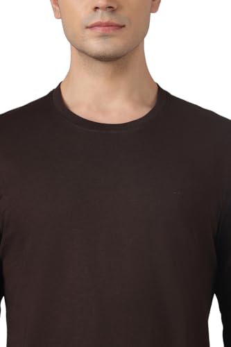 Image of Van Heusen Men's Cotton Regular Fit T-Shirt