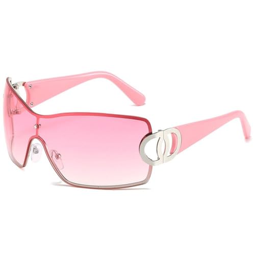 Gafas de sol deportivas de gran tamaño con montura ergonómica unisex para ciclismo y running