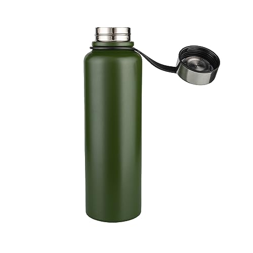 Bouteille d'eau réutilisable en acier inoxydable Verus 1.5L durable vert - 2