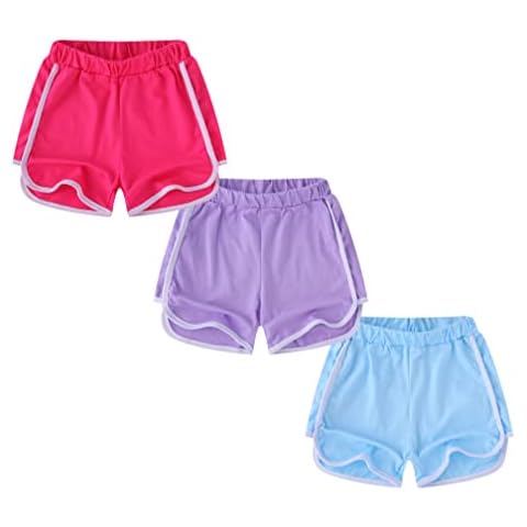 Allmeingeld Blue Athletic Shorts for Girls Cover