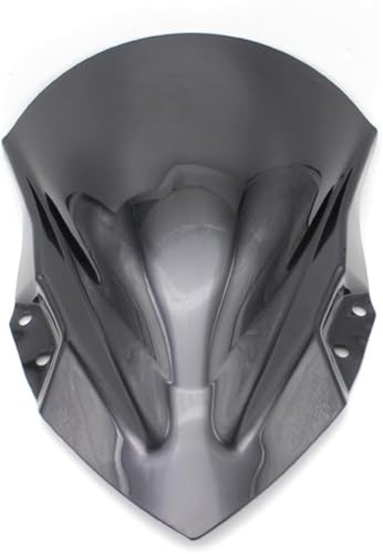 Déflecteurs de pare-brise pour Ninja 400 finition noire aérodynamique