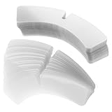 LIGIGWASH 200 Stück Teiliges Kunststoff kragenstäbchen für Herrenhemden Langlebige Kragenstütze Rutschfeste Kragenfixierung für Stabile Kragenecken Wiederverwendbar Einfach Einzusetzen