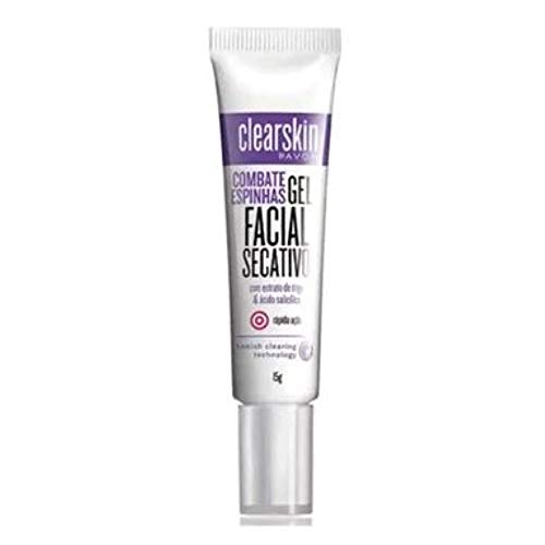 AVON CLEARSKIN GEL FACIAL SECATIVO PARA ESPINHAS 15G