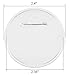 Yesland 60 Packs 2.4 Inch Acrylic Design Button - Clear Badges Kit with Pin Blank Button Pins for Craft Supplies, Activities, DIY Badges, Office, School
