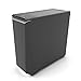 Phanteks PH-EC416PSTG_BW Eclipse P400S Silent Edition with Tempered Glass, Black/White Cases