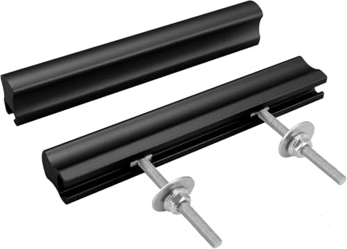 Peaha 20 Pack Adjustable Black Cabinet Drawer Pulls Overall Length 4"
