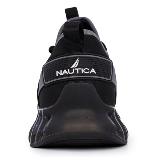 Image of Nautica Men's Casual Fashion Sneakers - Lightweight Lace-Up Athletic Walking Shoes for Gym & Tennis, Comfortable