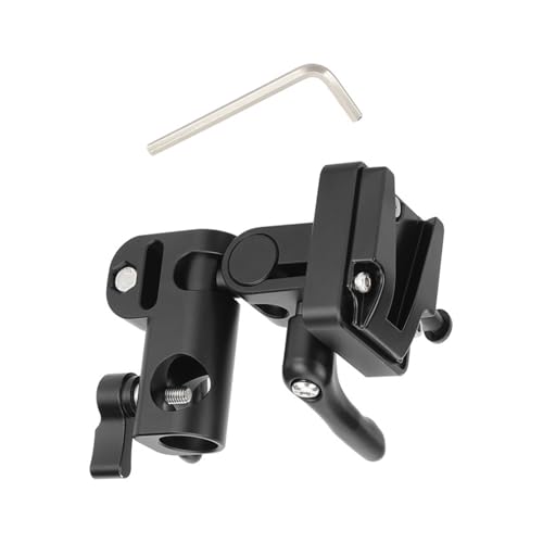 Image of Quick Release V Mount for C Clamp Adapter High Strength for Photography and Video Equipment