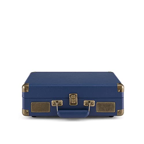 Crosley Cruiser Plus Tourne-Disque avec 2 Haut-parleurs, Bluetooth et AUX – Tourne-Disque Vintage à 3 Vitesses – pour vinyles de 7″, 10″ et 12″ – Portable avec étui intégré (Bleu.) - Les Beatles, Paul McCartney, John Lennon, RIngo Starr, George Harrison Crosley Cruiser Plus Tourne-Disque avec 2 Haut-parleurs, Bluetooth et AUX - Tourne-Disque Vintage à 3 Vitesses - pour vinyles de 7", 10" et 12" - Portable avec étui intégré (Bleu.) – Image 5