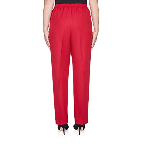 Alfred Dunner Women's Classic Textured Average Length Pant2
