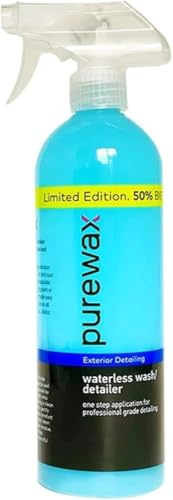 PureWax Waterless Wash/Detailer - Cleaning Agent for Automotive Exterior 750ml