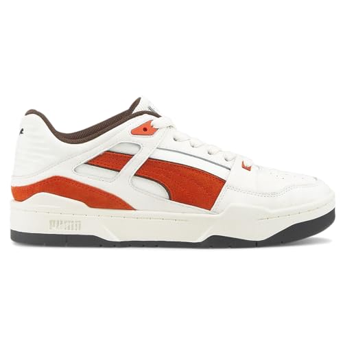 PUMA Mens Slipstream Always On Lace Up Sneakers Shoes Casual - White