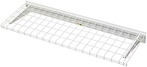 GarageTek 48" Heavy Duty Garage Shelving | Steel Shelf for Garage | Portable Utility Shelf Heavy Duty - Wire Shelving Rack, Mounts on TekPanel, TekTrak and Most Garage Storage Slat Walls