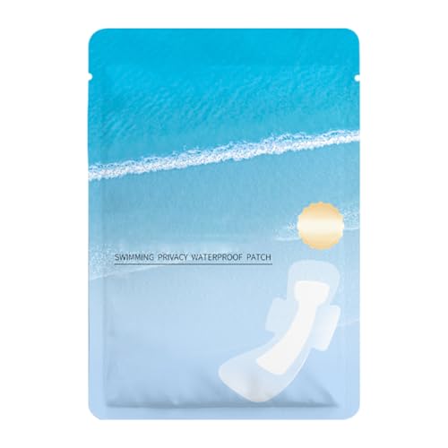 Compresas para Natación,Parches Íntimos Impermeables Transparentes | Para Uso Diario en Deportes Acuáticos Spa y Actividades Diarias para Mujeres y Niñas