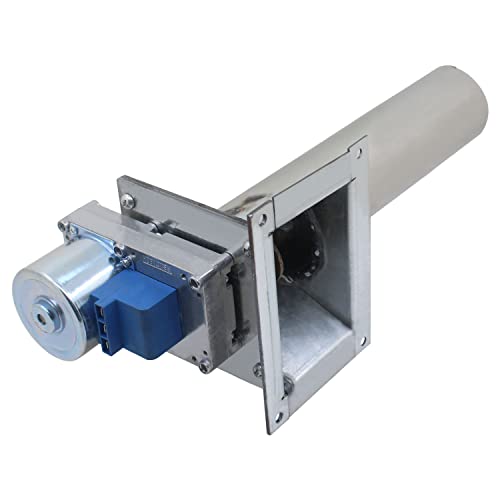Förderschnecke pellets mit motor pelletmotor 2rpm 3.5rpm förderspirale transportschnecke pelletförderschnecke schneckenmotor pelletofen brenner