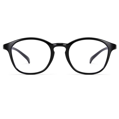 Image of Dollger Blue Light Blocking Glasses For Woman Men Retro Oval Computer BlueLight Glasses Clear Lens Non-Prescription
