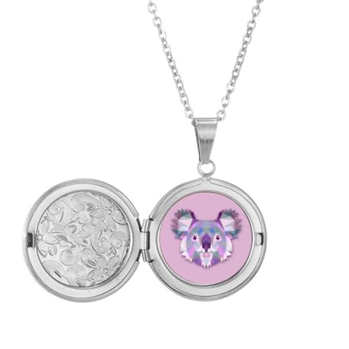 Collier médaillon Koala pour sublimer vos tenues décontractées d'été