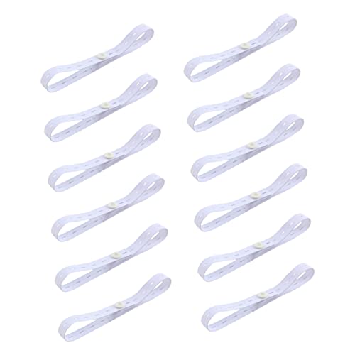 Vaguelly - Vaguelly Lot De 12 Attaches De Couches Réglables Pour Bébé