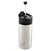 Produktbild French Press & Go | Kaffeebereiter Becher to-Go Aus Edelstahl In Silber.(350ml)