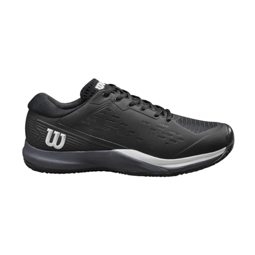 Wilson Rush Pro Ace Tennis Shoe, Men's, Size 10, Black/Ombre Blue/White