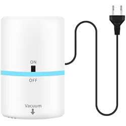 Maletas Con Ropa Bomba de Vacio Electrica , 35W 220V Bomba de Aire Automática, Bolsas de Almacenaje Reutilizables, para Alimentos, Ropa Pequeña