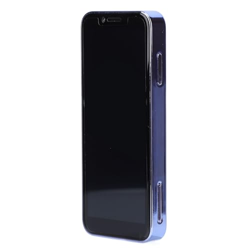 ASHATA S24 Pro Pequeño Smartphone 3G, 4 Pulgadas LCD 2GB RAM 16GB ROM Cámara 3MP 10MP Tarjeta Dual Doble Modo de Espera Teléfono Celular Ultradelgado para 8.1, Diseño Compacto (Blue)