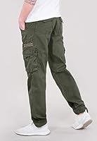 Alpha Industries Herren Jet Pant Für Freizeithose, Dark Olive, 33W EU