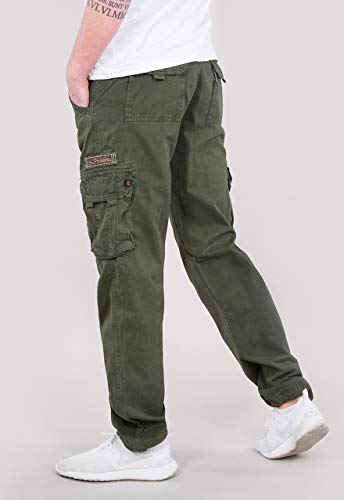 Alpha Industries Herren Jet Pant Für Freizeithose, Dark Olive, 33W EU