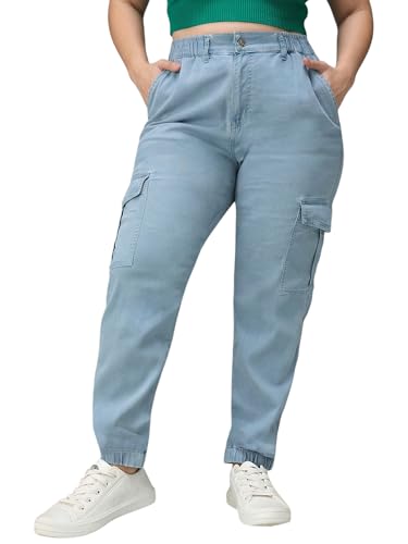 Image of Miss Chase A+ Women's Bootcut High Rise Regular Length Stretchable Denim Jeans