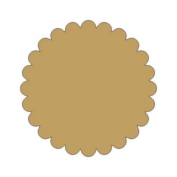 CJ MDF Rakhi/Friendship Base Star Cut Circle Shape Cutouts for Rakshabandhan Festival | DIY Rakhi Bases Set of 10 (Size 2.5 x 2.5 CM, Thickness 2.5 MM)-image-4