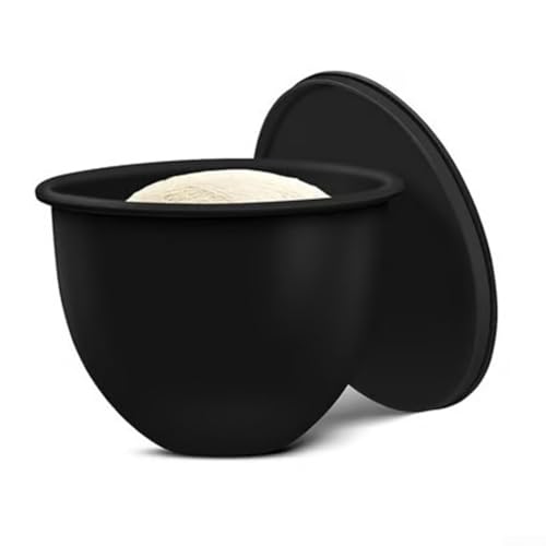 Accesorio de silicona para batidora de 5 cuartos de galón, accesorio de mezcla antideslizante para uso en cocina (A negro)