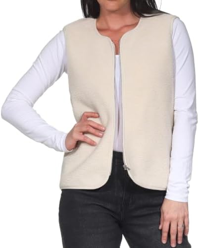 ONLY Damen Onlbaby Teddy Zip Vest Pnt Onlbaby Teddy Zip Vest Pnt (1er Pack)