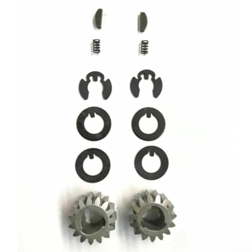 DAZZLEEX Juego de 12 piezas de engranajes de rueda trasera recicladora para cortacésped para Toro 105-3040 105-6840