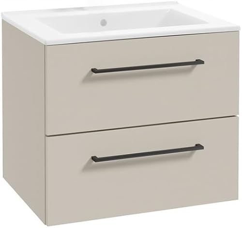 .Deftrans Meuble sous-lavabo suspendu de 60 cm - Ensemble…