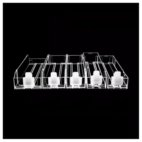 Poussoir à ressort pour étagères Lot de 30 : distributeur automatique acrylique pour cigarettes