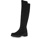 Flexible Laufsohle Tamaris Damen 25613-21 Stiefeletten, Schwarz (Black 1), 38 EU